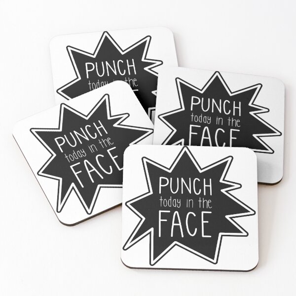 Item preview, Punch Today in the Face designed and sold by suzannenagel.