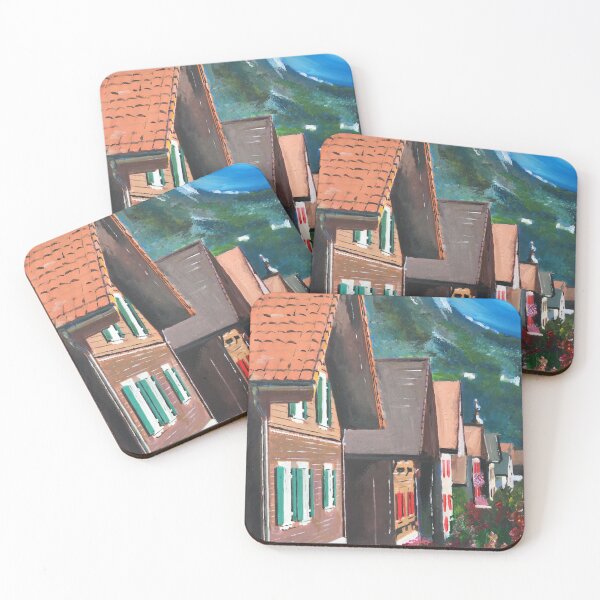 Item preview, Red Rooftops In Switzerland designed and sold by golan22may.