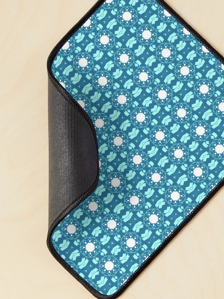 Thumbnail 2 of 5, Mouse Pad, Turquoise pattern designed and sold by Work of art Shop.
