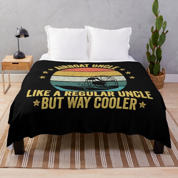 Item preview, airboat uncle Great gift for uncle who loves airboating  designed and sold by QUEEN-WIVER.