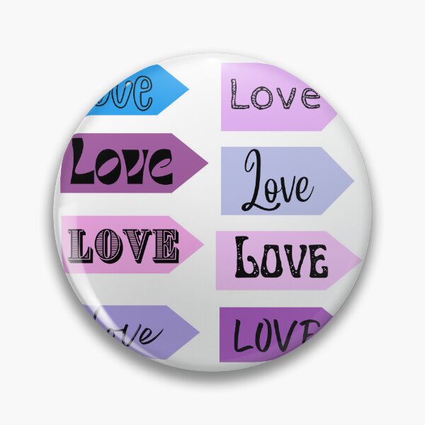 Item preview, Love Intention stickers 3 designed and sold by KrisantoArts.