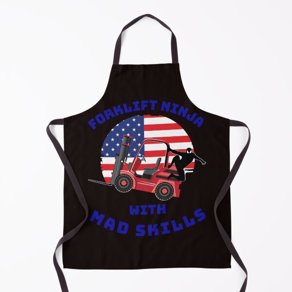 Item preview, Forklift Ninja With Mad Skills RB designed and sold by TeamsterLife.