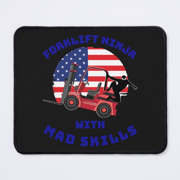 Item preview, Forklift Ninja With Mad Skills RB designed and sold by TeamsterLife.