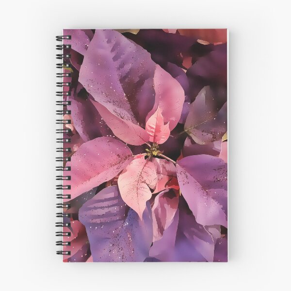 Item preview, Poinsettia de Navidad púrpura de dibujos animados designed and sold by TheSplitWindow.