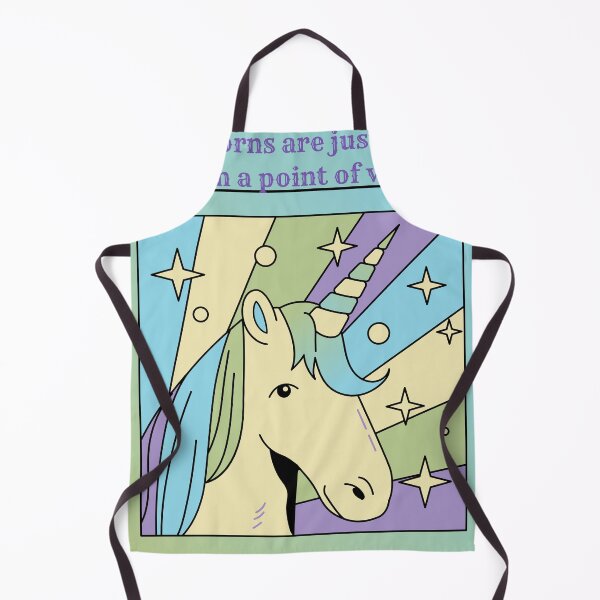 Item preview, All unicorns are just horses with a point of view designed and sold by Hight-low-view.