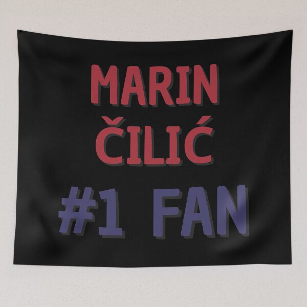 Item preview, Marin Cilic - #1 Fan designed and sold by Rybariuns.