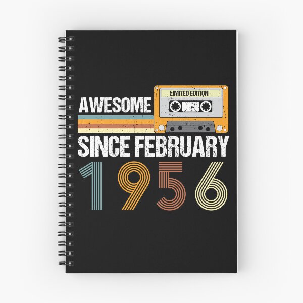 Item preview, Awesome Since February 1956 | 67th Birthday Gifts | 67 Years Old Gifts designed and sold by AMINE  ★★★★★.