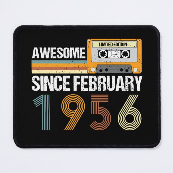 Item preview, Awesome Since February 1956 | 67th Birthday Gifts | 67 Years Old Gifts designed and sold by AMINE  ★★★★★.