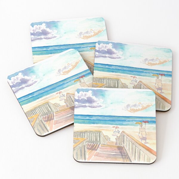 Item preview, Stairs over Sand Dunes to the Ocean designed and sold by artshop77.