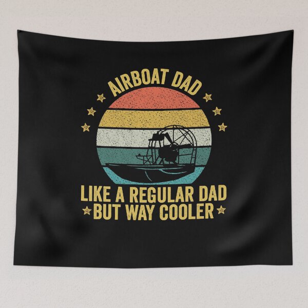 Item preview, Airboat Dad Great gift for airboat lovers designed and sold by QUEEN-WIVER.