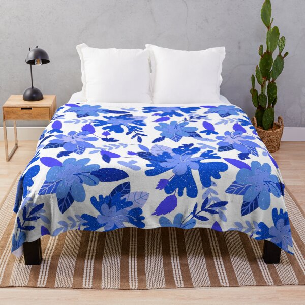 Item preview, Blue floral pattern  designed and sold by EvgeniiaSim.