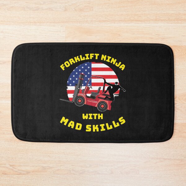 Item preview, Forklift Ninja With Mad Skills RY designed and sold by TeamsterLife.