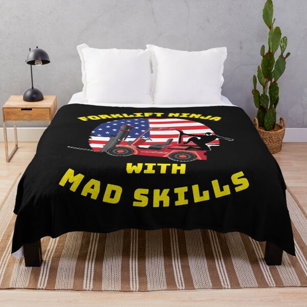 Item preview, Forklift Ninja With Mad Skills RY designed and sold by TeamsterLife.
