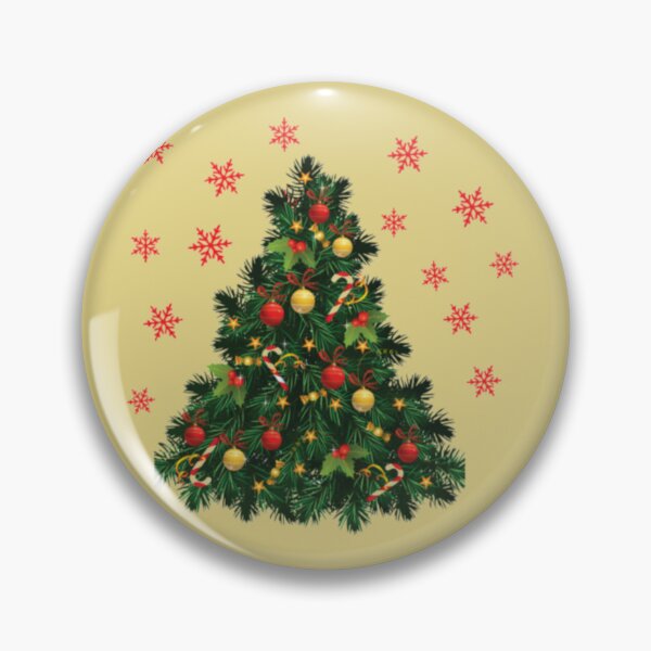 Item preview, CHRISTMAS TREE AND RED SNOW FLAKES designed and sold by Steven  LaRussa.