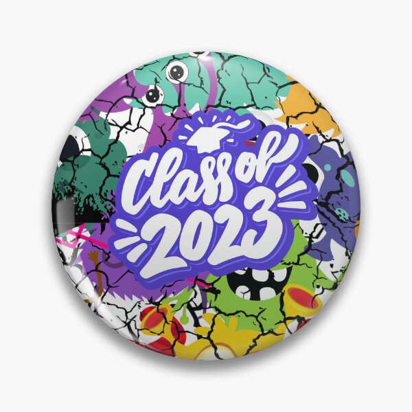 Item preview, Class of 2023 cracked window colourful aliens  designed and sold by t1n3333.