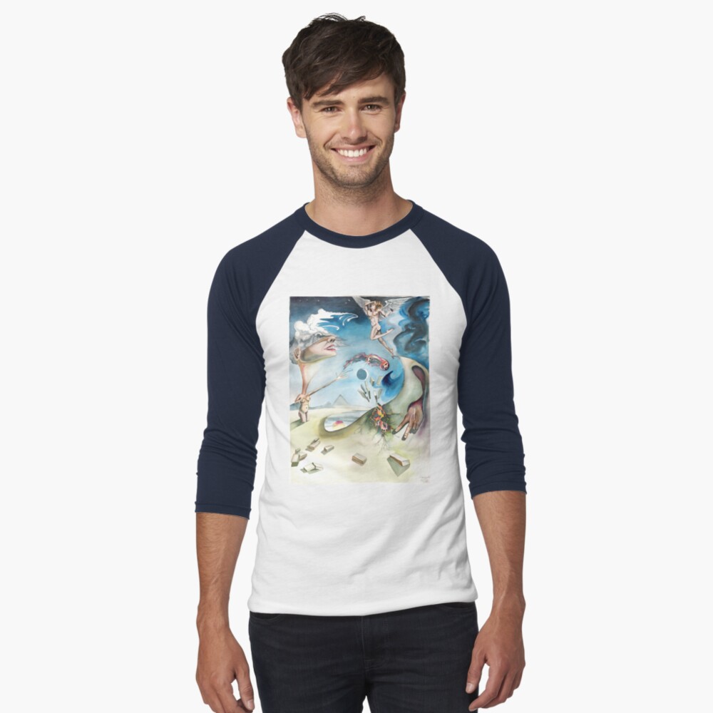 Item preview, Baseball ¾ Sleeve T-Shirt designed and sold by dajson.
