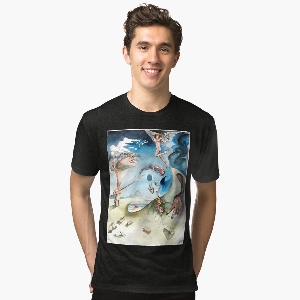Item preview, Tri-blend T-Shirt designed and sold by dajson.