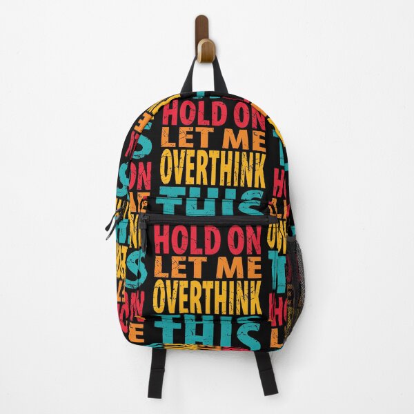 Item preview, Hold On Let Me Overthink This Introvert Funny Quote designed and sold by TravelScientist.