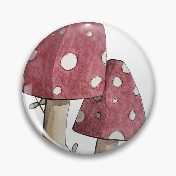 Item preview, Two Red Mushrooms designed and sold by Nicole Hanson.