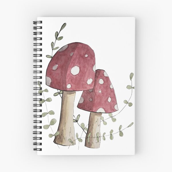Item preview, Two Red Mushrooms designed and sold by Nicole Hanson.