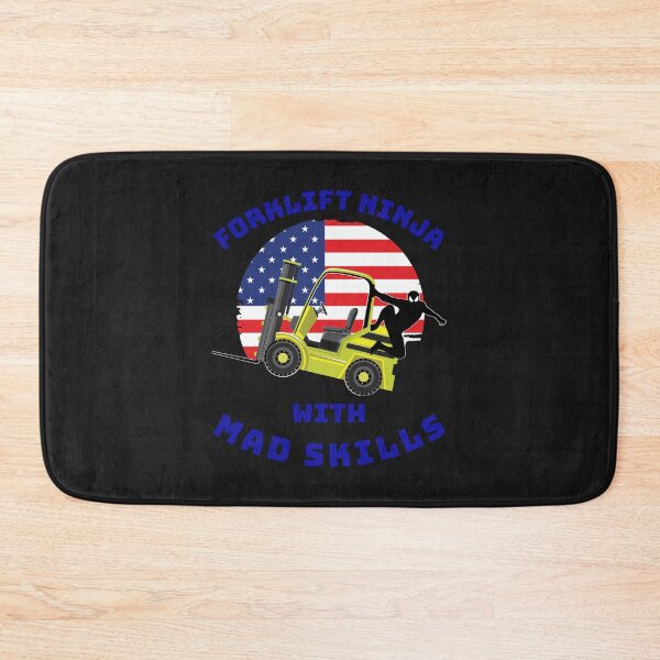 Item preview, Forklift Ninja With Mad Skills YB designed and sold by TeamsterLife.
