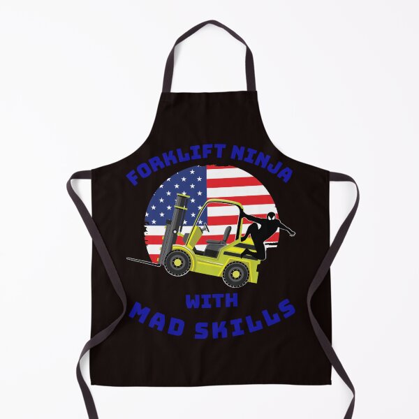 Item preview, Forklift Ninja With Mad Skills YB designed and sold by TeamsterLife.