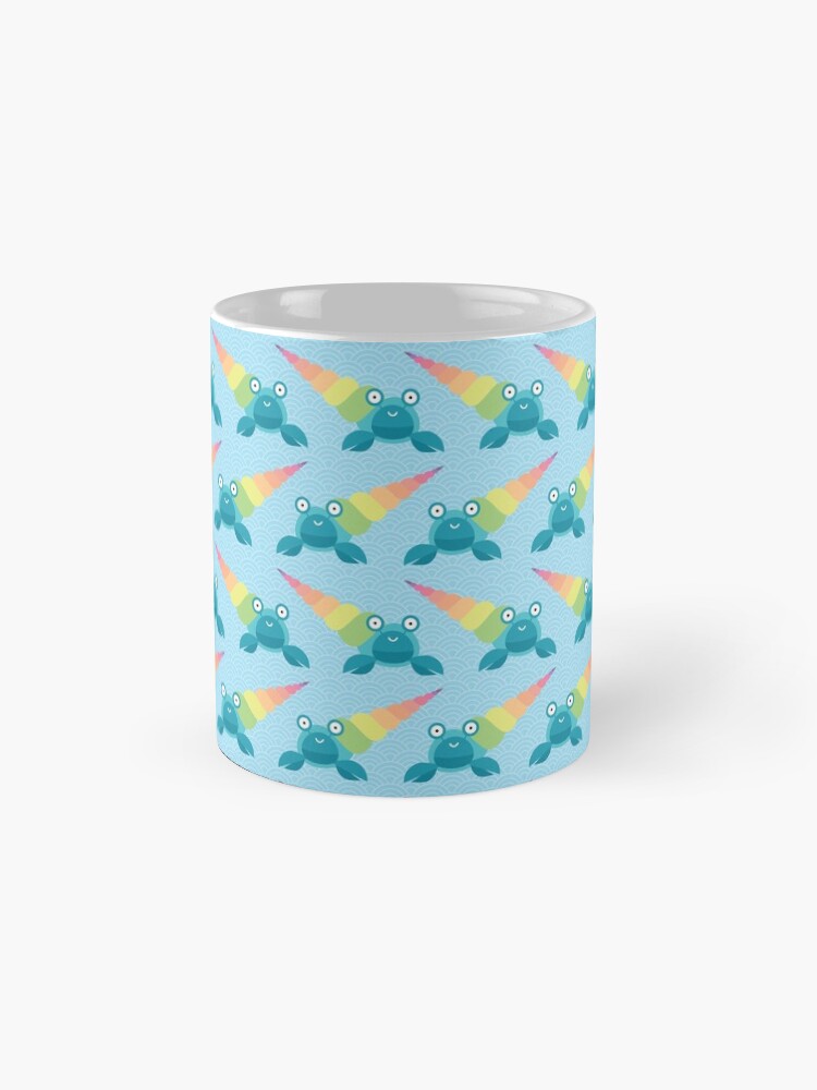 Thumbnail 4 of 6, Coffee Mug, Rainbow hermit crab designed and sold by petitspixels.