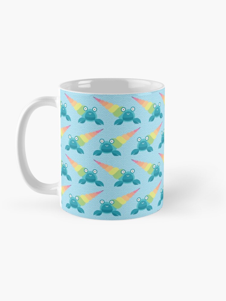 Thumbnail 3 of 6, Coffee Mug, Rainbow hermit crab designed and sold by petitspixels.