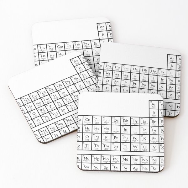 Item preview, Periodic Table Alphabetical By Name White designed and sold by Alcapwned.