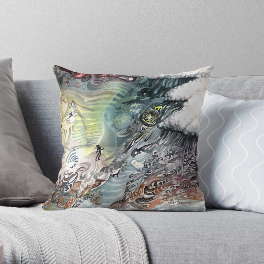 Item preview, Throw Pillow designed and sold by dajson.