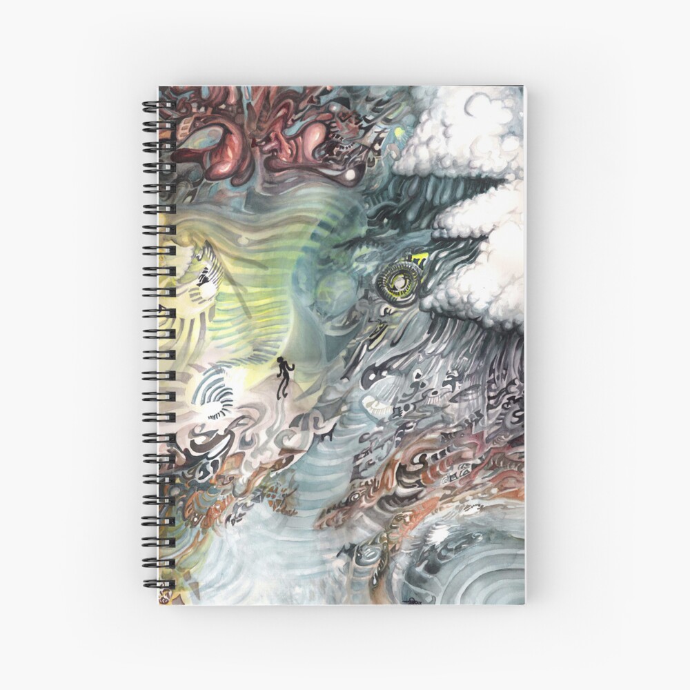 Item preview, Spiral Notebook designed and sold by dajson.