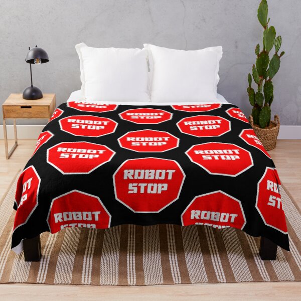 Item preview, Robot Stop Sign designed and sold by roomofirishop.