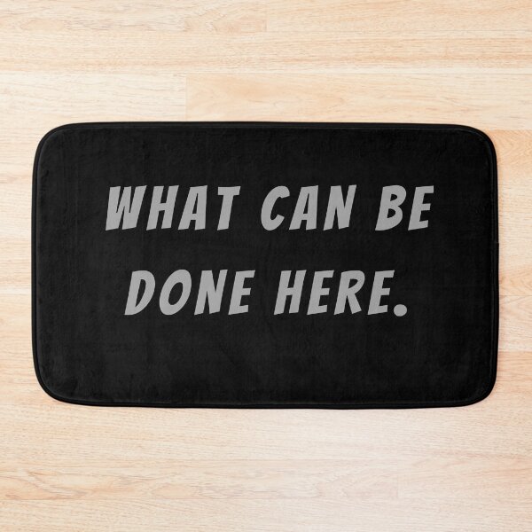 Item preview, What Can Be Done Here. - Small Subtitle Version designed and sold by SN-MI.
