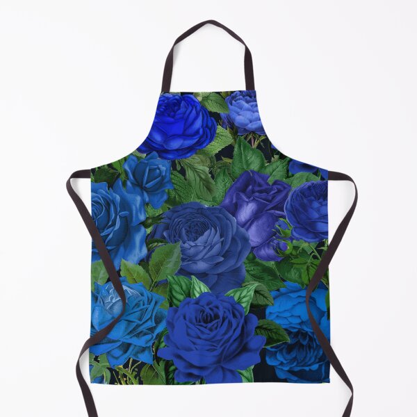 Item preview, Vintage Blue Roses Pattern designed and sold by Yourfavshop600.