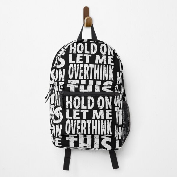 Item preview, Hold On Let Me Overthink This Introvert Funny Quote designed and sold by TravelScientist.