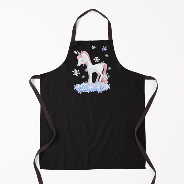 Item preview, Cute Norwegian Fjord Horse sleeping in Snow Cloud with Snowflakes designed and sold by cuteunicornshop.