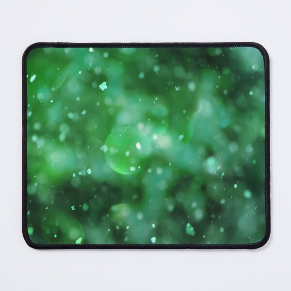 Item preview, Green bokeh glitter design  designed and sold by myikigai.