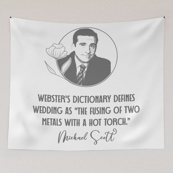 Item preview, Michael Scott on Weddings designed and sold by Matt Acton.