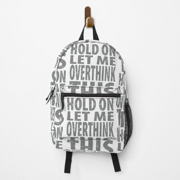 Item preview, Hold On Let Me Overthink This Introvert Funny Quote designed and sold by TravelScientist.