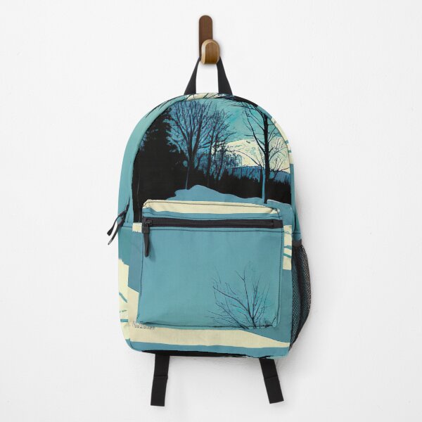 Item preview, Snow Covered Pond: Silkscreen Landscape designed and sold by Studio Axis.