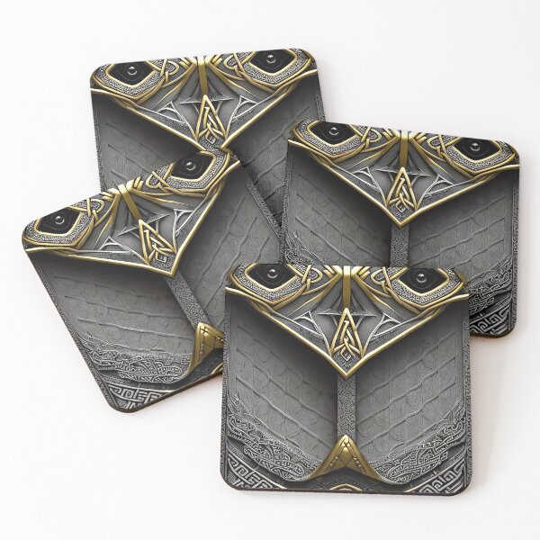 Item preview, Old Carved Metal Viking Design designed and sold by Miniverse  Acrylics.