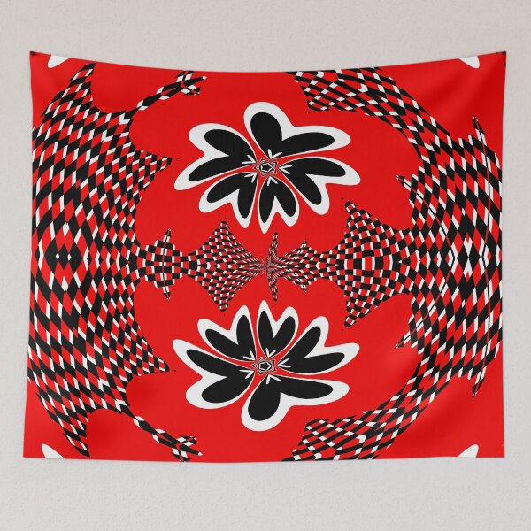 Item preview, GREAT WEST INDIES CHRISTMAS AND CARNIVAL TRINIDAD AND TOBAGO SOUVENIRS - UNIQUE ABSTRACT CONFORMAL MAPPING CARIBBEAN GEOMETRIC PATTERN - FESTIVE INSPIRATION OF THE TRINIDADIAN FLAG designed and sold by Ralek.