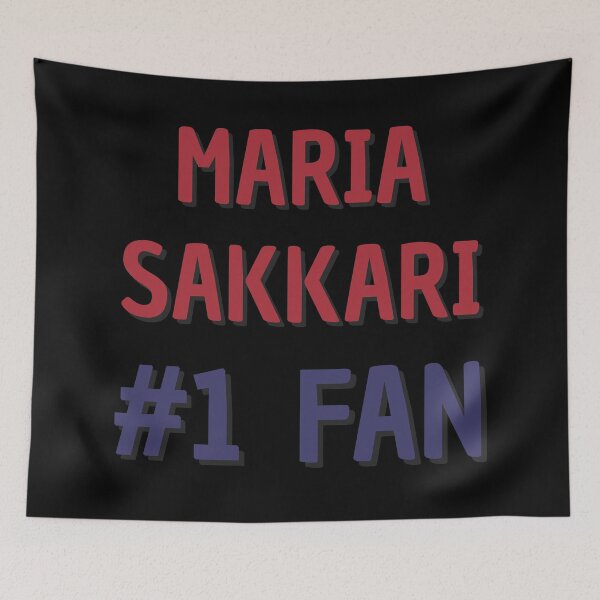 Item preview, Maria Sakkari - #1 Fan designed and sold by Rybariuns.