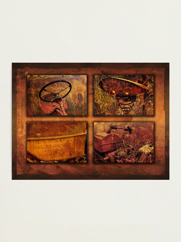 Alternate view of 4 rust version 2 Photographic Print