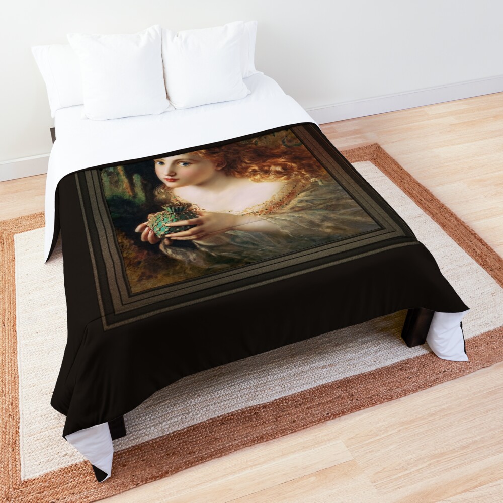 A Fairy Is Made Of Most Beautiful Things by Sophie Gengembre Anderson Comforter