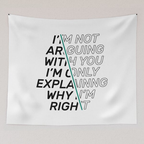Item preview, Im Not Arguing With You Im Explaining Why Im Right designed and sold by AshzShop.