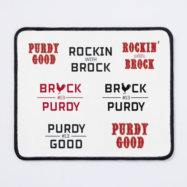 Item preview, Brock Purdy Sticker Pack starter quarterback designed and sold by Sports-Stickers.