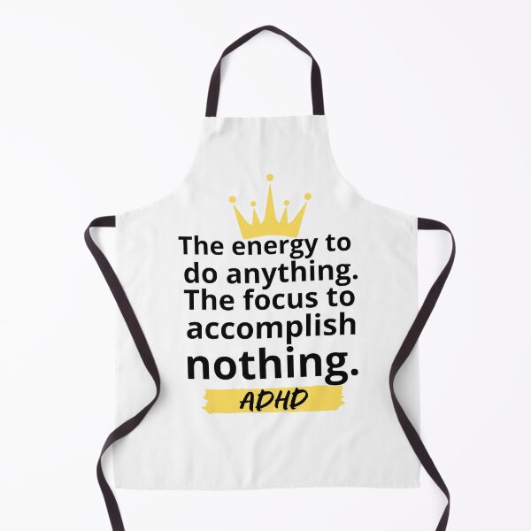 Item preview, ADHD Joke designed and sold by BuraxisQuotes.