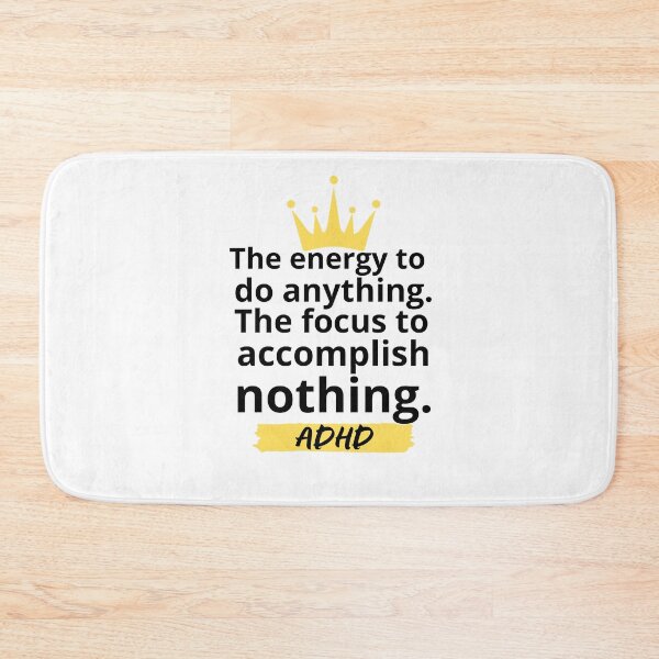 Item preview, ADHD Joke designed and sold by BuraxisQuotes.