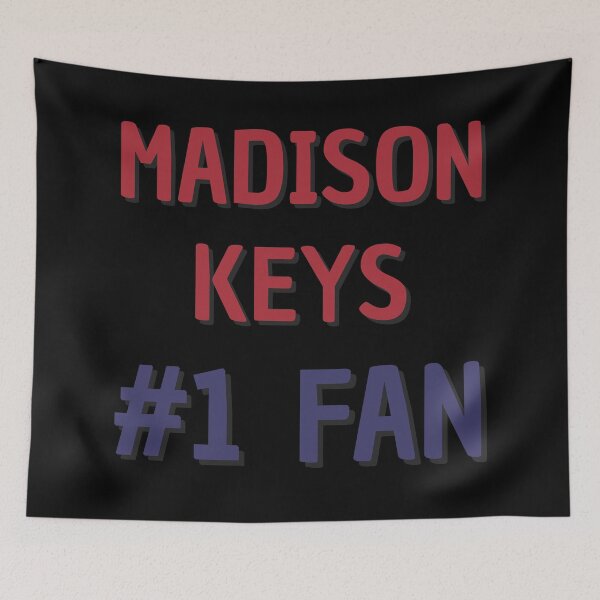 Item preview, Madison Keys - #1 Fan designed and sold by Rybariuns.